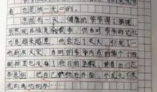 感动的作文1000字