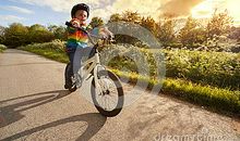 第一次骑自行车开头