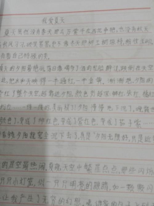 暑期学校作文
