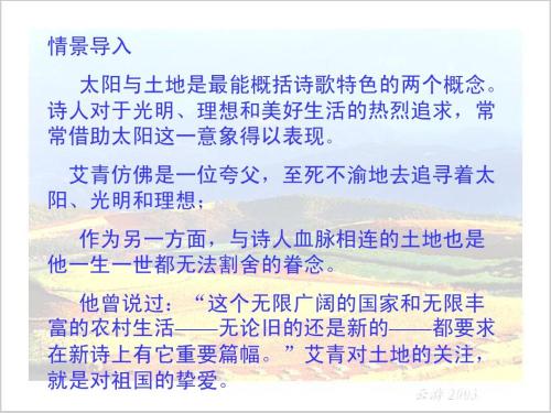 我爱这片土地