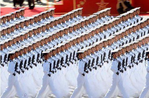 阅兵组成