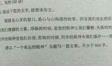 阳光灿烂的日子作文500字