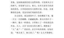 发现自己的美作文