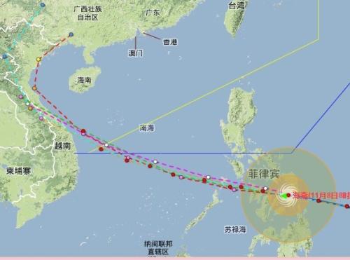 超级台风风光