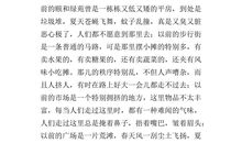 家乡的变化日记