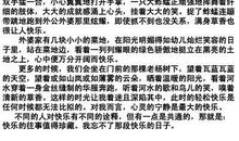 什么的日子初中作文