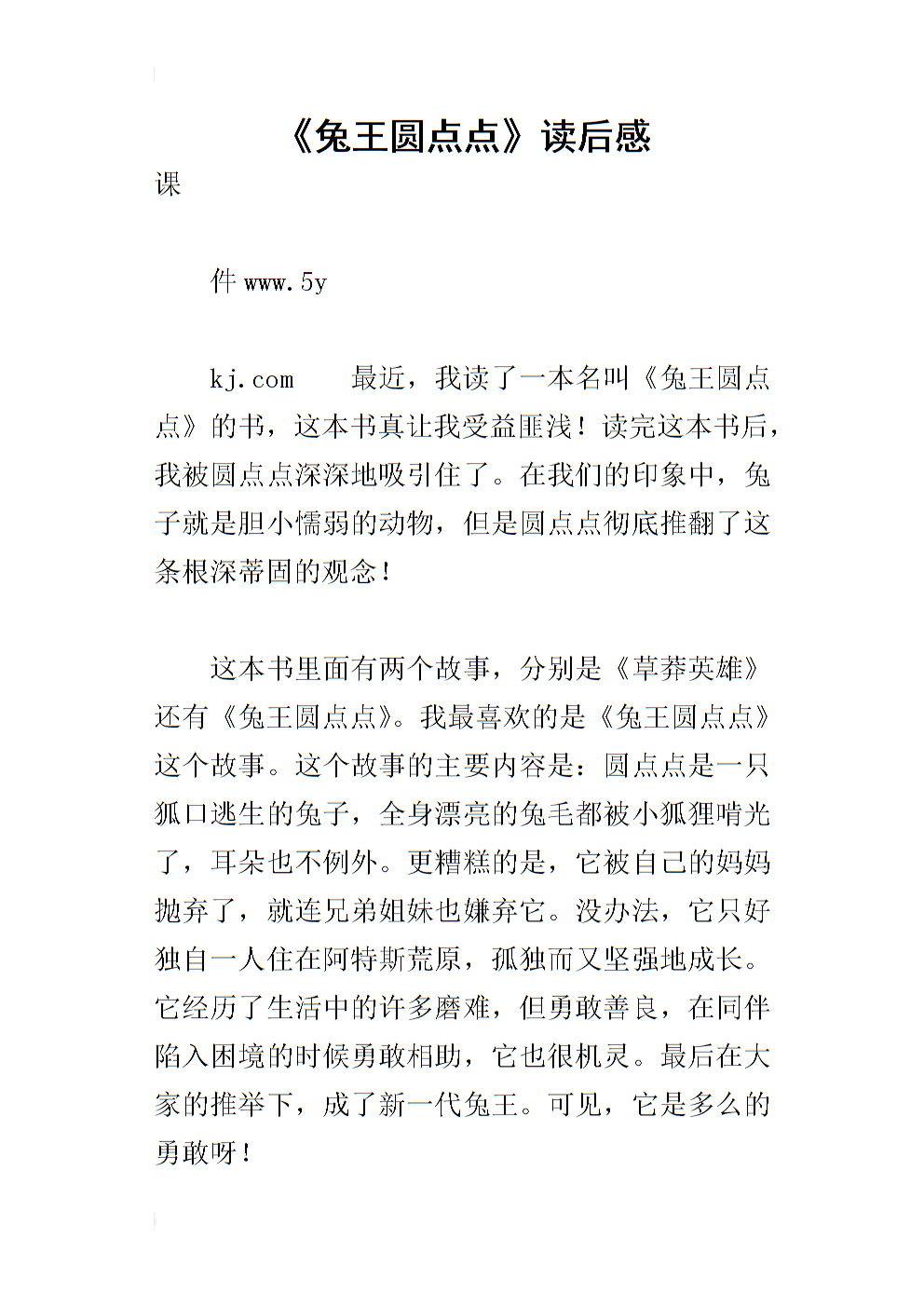 兔子王