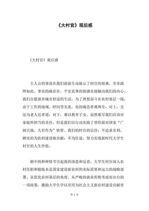 大村官方意见