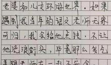 描写语文老师的作文