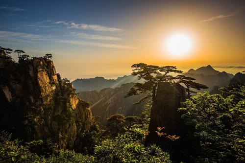黄山景观构成