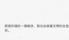 你是我爱人经典语录