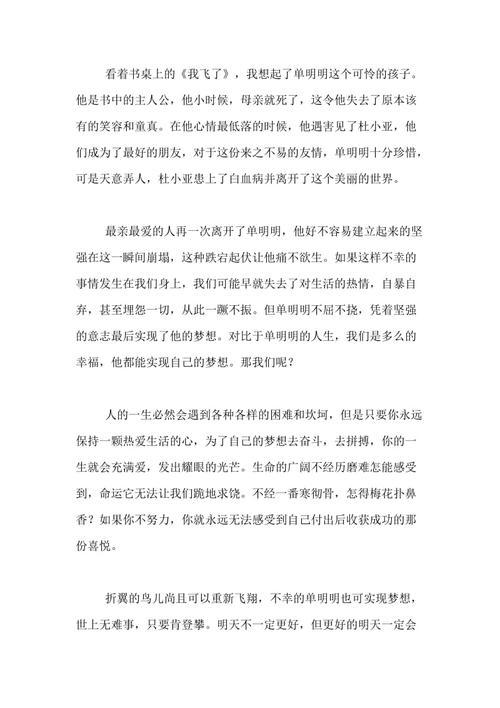 看完《我飞》