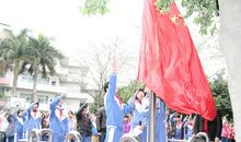 升旗仪式作文200字