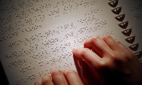 体验盲文400字
