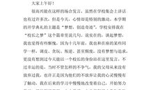 有关梦想的演讲稿