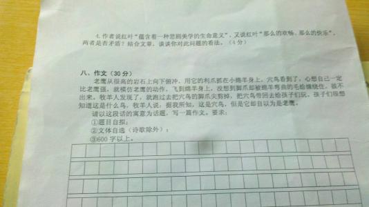尊严组成600字
