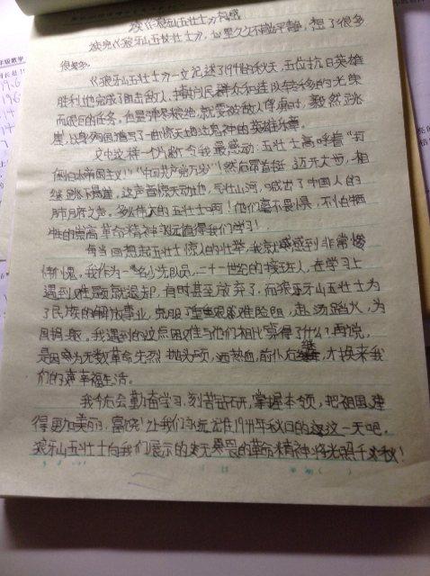 写评论450词