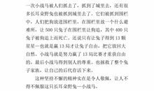 小战马读后感300字