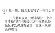 一次成功的实验作文