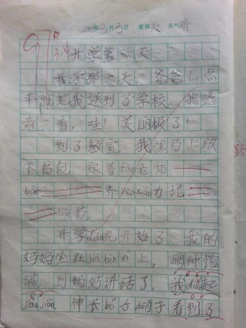 周末日记300字