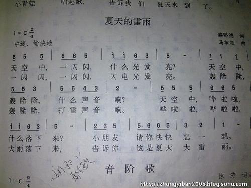 夏季雷暴天气