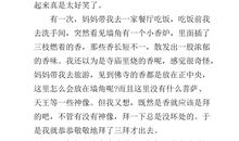 童年傻事作文400字