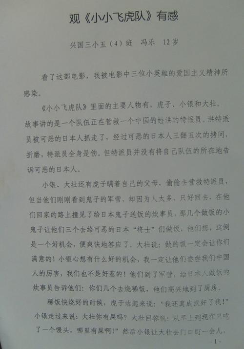 看完爱国文章