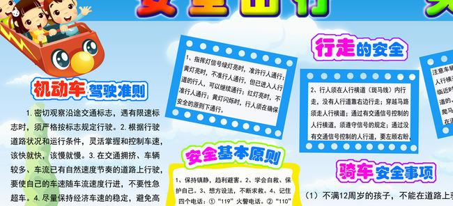 看完交通安全常识