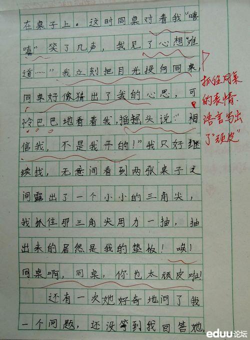 我的偶像作文600字