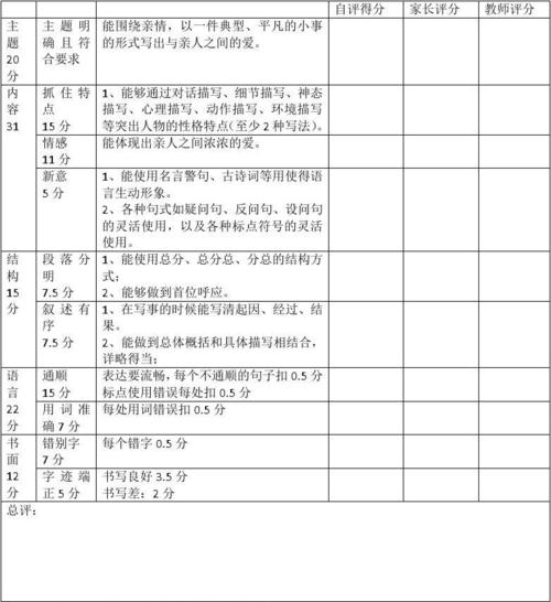 感受家人的爱情作文300字