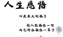 经典人生领悟语句