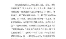 科学实验作文500字