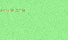 老残游记读后感