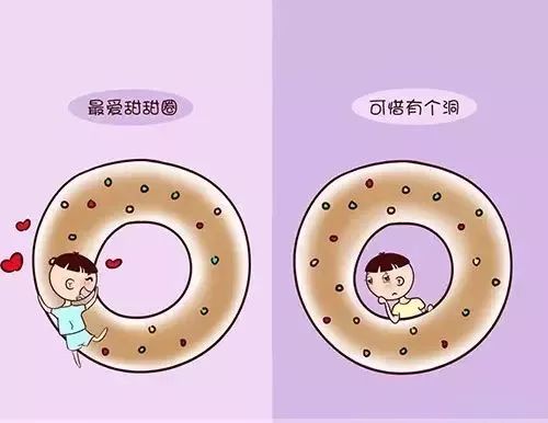 积极乐观的构图