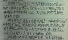 四年级作文感动