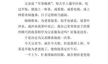 父亲节的礼物作文