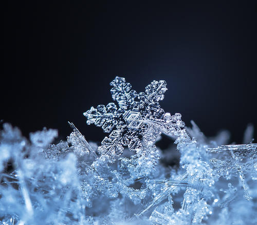 雪花组成