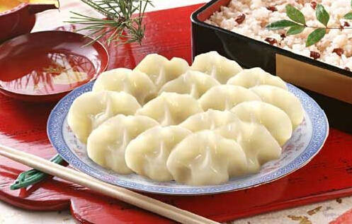 白饺子和黑饺子