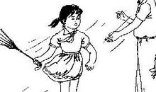 放学路上作文100字