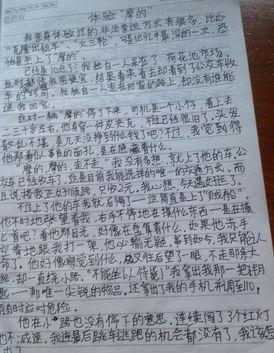 我的同桌600字