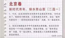 2013年高考满分作文浙江卷:让童心永驻