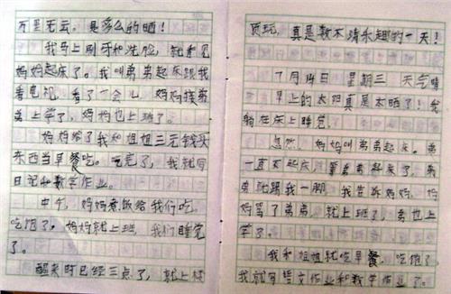 诚信作文50字