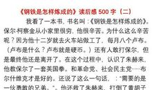 高中名著读后感作文