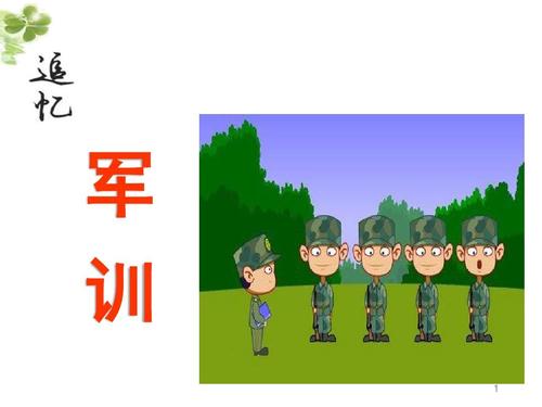 第一次军事训练的组成