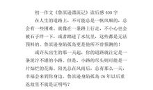 鲁宾逊漂流记读后感300字