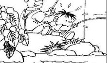 描写钓鱼的作文