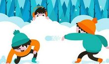 寒假打雪仗作文