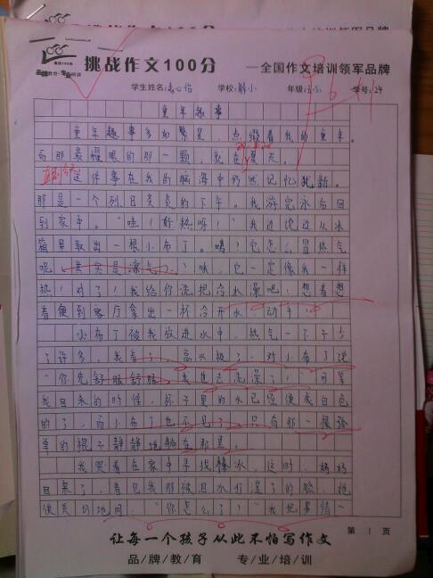 初中生活作文800字