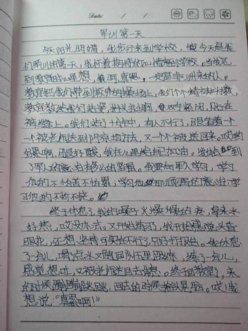 军事训练组成