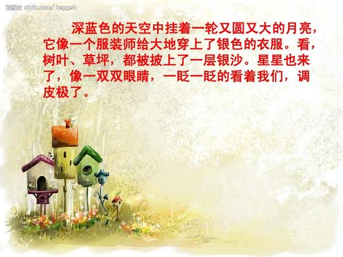美丽的夏夜组成
